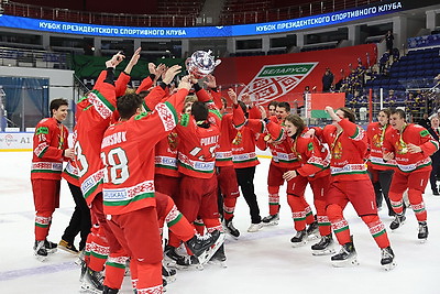 Хоккеисты Беларуси-U18 выиграли Кубок Президентского спортивного клуба в Минске