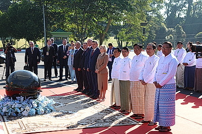 В честь официального визита Лукашенко улица в столице Мьянмы получила название, связанное с Беларусью