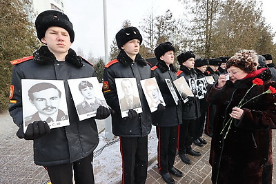 Память погибших в Афганистане почтили в Витебске