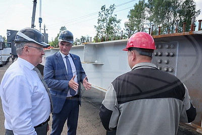 Наливайко ознакомился с производством металлоконструкций в Могилевском районе