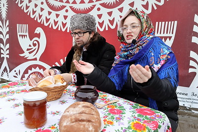 По старинной традиции. \"Каляды ў Задзвінні\" собрали жителей Витебска