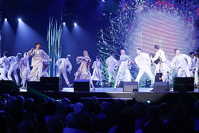 \"Душа народная\" и \"Танцплощадка с \"Душевным радио\" завершили масштабный музыкальный фестиваль в Минске