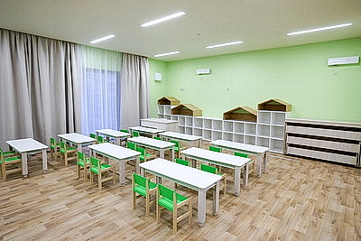 Экологичный \"Городок\". В Витебске завершается строительство нового детского сада на 190 мест