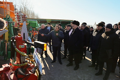 Лукашенко совершил рабочую поездку в Смолевичский район