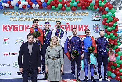 Кубок сильнейших спортсменов по конькобежному спорту стартовал в Минске