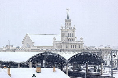 Настоящая зима пришла в Беларусь