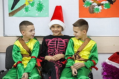 Министерство информации поздравило воспитанников SOS-Детской деревни в Марьиной Горке