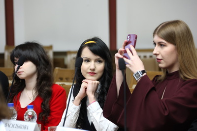 Рыженков встретился со студентами - финалистами конкурса эссе-работ \"Хочу быть дипломатом\"