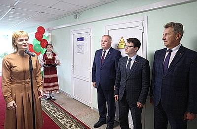 Обновленный рентген-кабинет открыли в поликлинике №6 Витебска