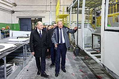 Делегация Ростовской области ознакомилась с производством \"БКМ Холдинг\"