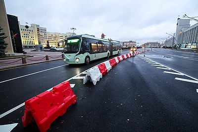 Движение по путепроводу между ул.Московской и пр.Независимости откроют в ночь на 1 ноября