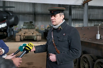 Ходовую копию танка Т-34 создают на \"Линии Сталина\"