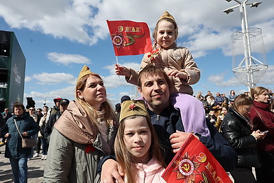 В Минске празднуют День Победы