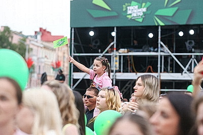 Гродно первым принял музыкальный фестиваль \"Твое зеленое лето\"