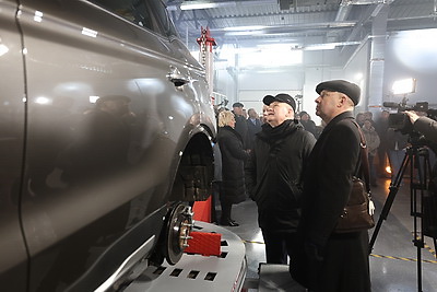 В Гродно открыли крупнейший малярно-кузовной центр \"Альфорт\" на 11 постов