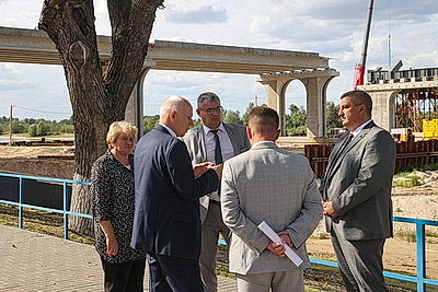 Реконструкция моста через Припять в Мозыре приближается к финишной прямой