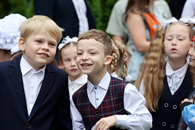 Первый звонок прозвучал для 100 первоклассников витебской гимназии №8