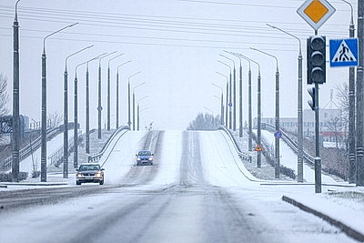 Настоящая зима пришла в Беларусь