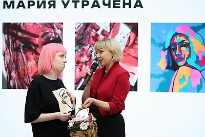 \"Другая глубина\". Новая выставка в рамках инклюзивного проекта БСЖ открылась в Минске