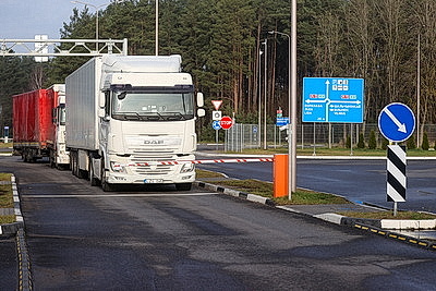 В пунктах размещения на границе с Литвой организованы все необходимые условия для комфортного ожидания водителей