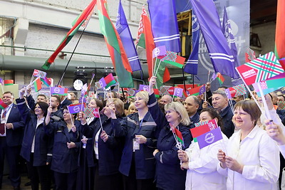 \"Разам працуем, разам спяваем!\": проект \"Марафона единства\" проходит в Новополоцке