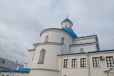 Лукашенко посетил монастырь в Жировичах