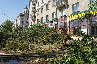 К ликвидации последствий грозового фронта в Могилевской области привлечены дополнительные ресурсы и силы