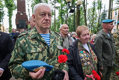 В Витебске отдали дань уважения и памяти жертвам ВОВ