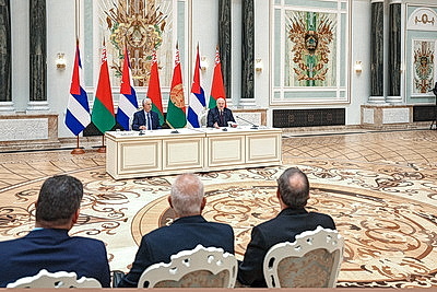 Беларусь и Куба подтвердили приверженность политике укрепления мира и безопасности на планете