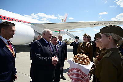 Лукашенко прибыл в Волгоград