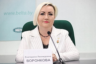 Пресс-конференция о старте культурно-образовательного патриотического проекта \"Поезд Памяти\" прошла в БЕЛТА