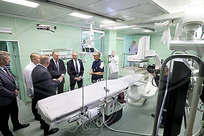 Обновленные рентген-операционные открыли в двух медучреждениях Витебска