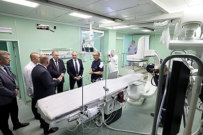 Обновленные рентген-операционные открыли в двух медучреждениях Витебска