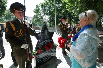 Освободителям Витебщины. Аллею памяти героев открыли в воинской части 5524