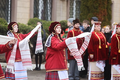 Мемориальную доску Герою Беларуси Василию Ревяко открыли в агрогородке Вертелишки