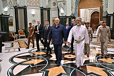 Лукашенко провел встречу с Султаном Омана Хайсамом бен Тареком Аль Саидом