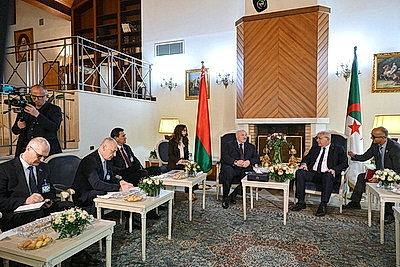 Лукашенко встретился со спикером Национальной народной ассамблеи Алжира