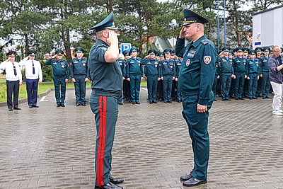 Помощь всегда рядом. В Червене открыли модернизированную пожарную часть
