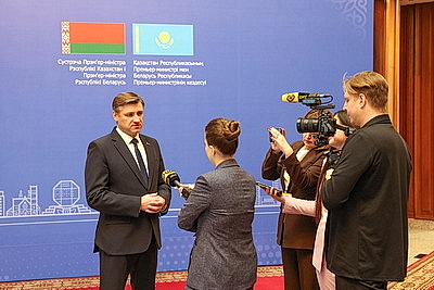 В Астане прошла встреча премьер-министров Беларуси и Казахстана