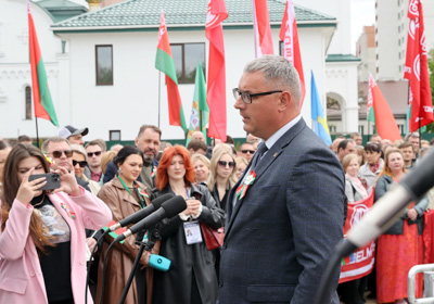 550 метров комфорта. В Гомеле после реконструкции открыли самый длинный пешеходный мост