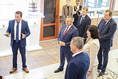 Выездное заседание Президиума Совета Республики проходит в Гомеле