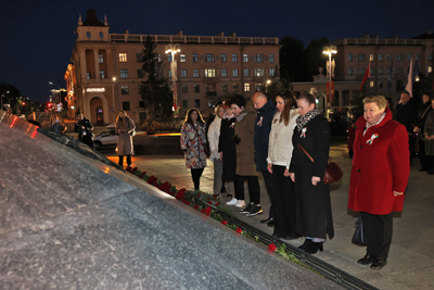 Более 600 участников присоединились к республиканской акции \"1418 шагов к Победе!\" в Минске