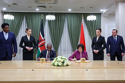 Межпарламентское взаимодействие, экономика. В Совете Республики прошла встреча со спикером парламента Кении