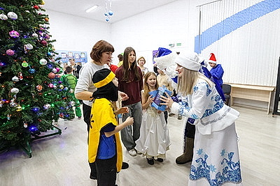 Министерство информации поздравило воспитанников SOS-Детской деревни в Марьиной Горке