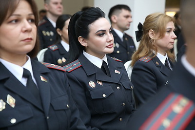 Верность долгу и профессии. Столичным милиционерам вручили заслуженные награды