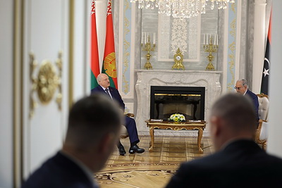Лукашенко провел встречу с верховным главнокомандующим Ливийской национальной армией