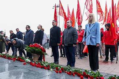 В Беларуси отметили День Октябрьской революции