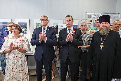 Церемония гашения почтового блока \"Беларускi край\" состоялась в Гродно