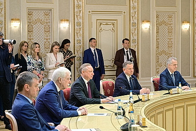 Лукашенко: сотрудничество с Санкт-Петербургом для Беларуси - приоритет приоритетов