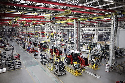 Поставки комплектующих для комбайнов. \"Гомсельмаш\" планирует развивать партнерство с \"Ростсельмашем\"